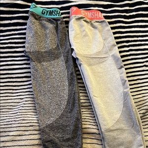 2 pairs of Gymshark leggings for $25.